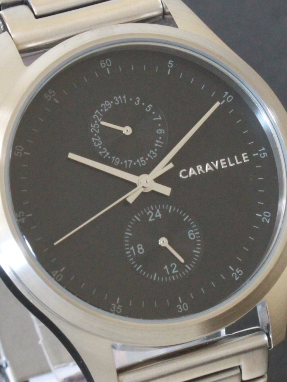 Caravelle Men's Min Max Casual Watch By Bulova Date Indicator 24-Hr Dial 41mm - Picture 9 of 12
